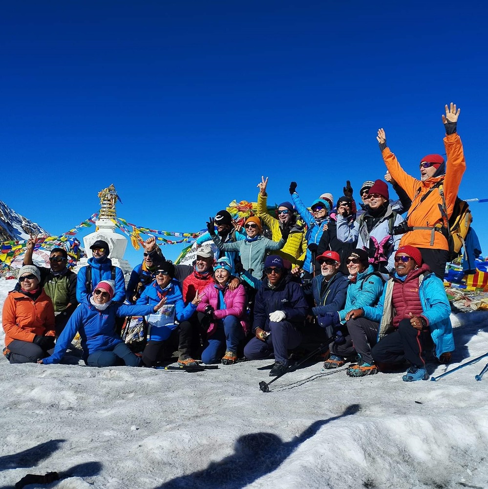 Thorong Phedi (4,525m) – Thorong La Pass (5,416 m) - Muktinath (3,760 m) - Jomosom (2,710 m)